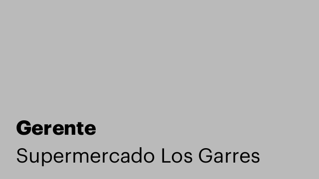 Gerente