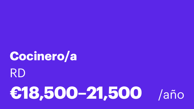 Cocinero/a