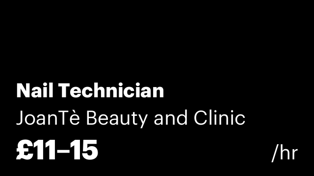 Nail Technician