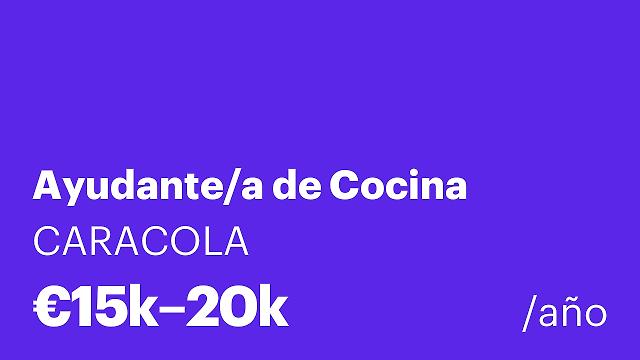 Ayudante/a de Cocina