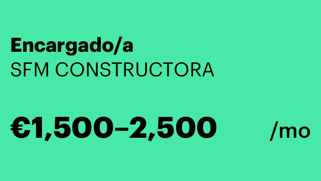 Encargado/a