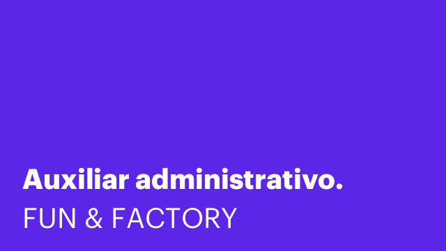 Auxiliar administrativo.