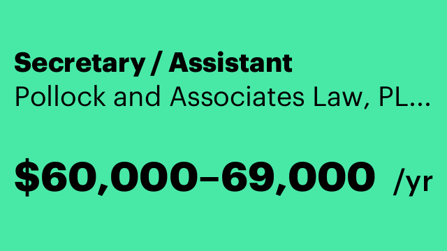 Secretary / Assistant