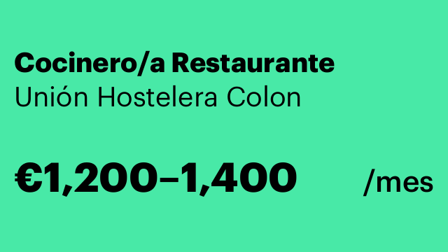 Cocinero/a Restaurante
