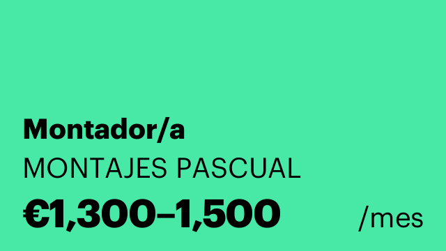 Montador/a