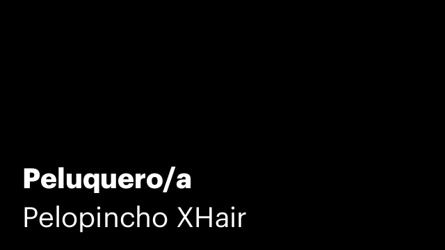 Peluquero/a
