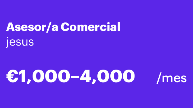 Asesor/a Comercial