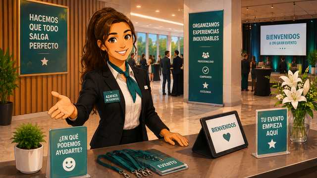 Azafato/a de eventos
