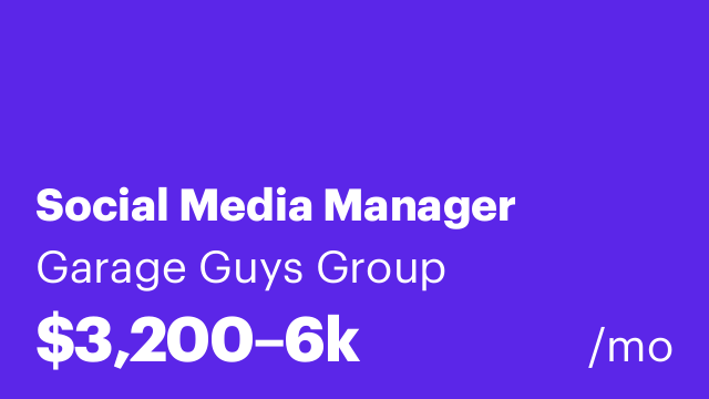 Social Media Manager
