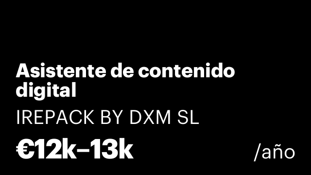 Asistente de contenido digital