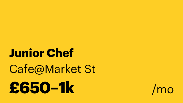 Junior Chef