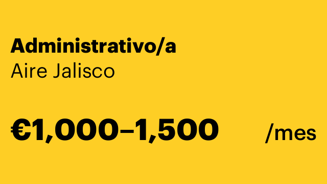 Administrativo/a