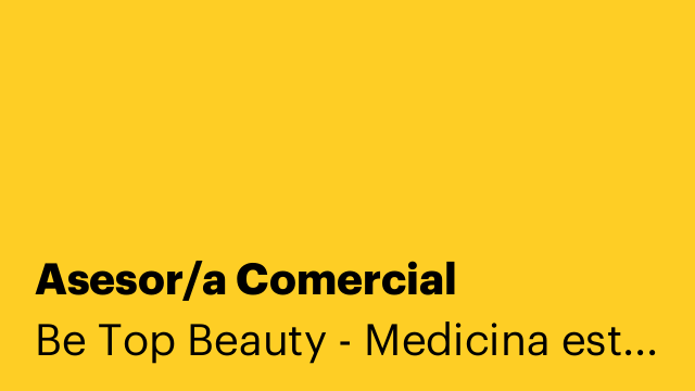 Asesor/a Comercial