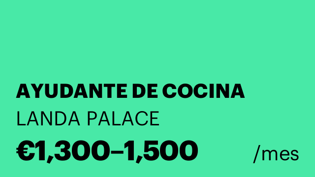 AYUDANTE DE COCINA