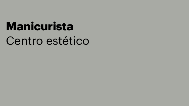 Manicurista