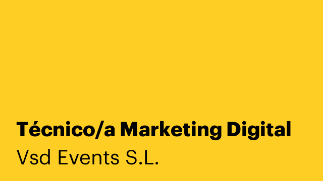 Técnico/a Marketing Digital