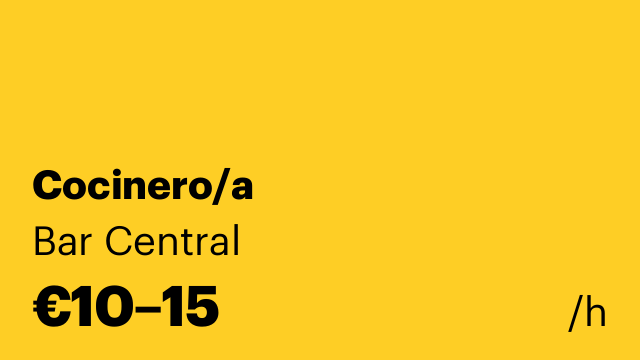 Cocinero/a
