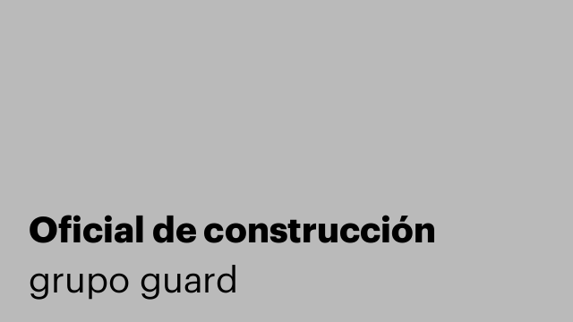 Oficial de construcción