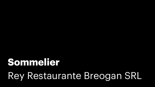 Sommelier