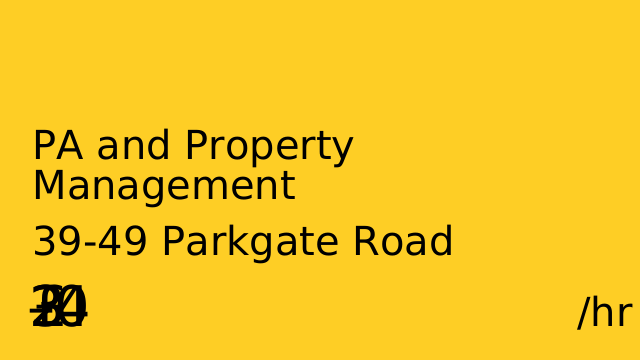 PA and Property Management