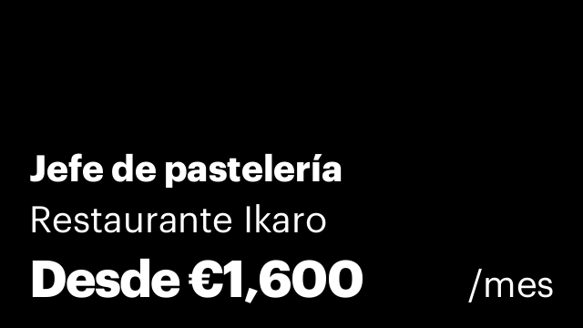 Jefe de pastelería