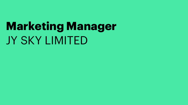 Marketing Manager