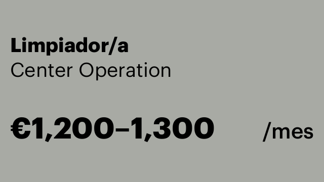 Limpiador/a