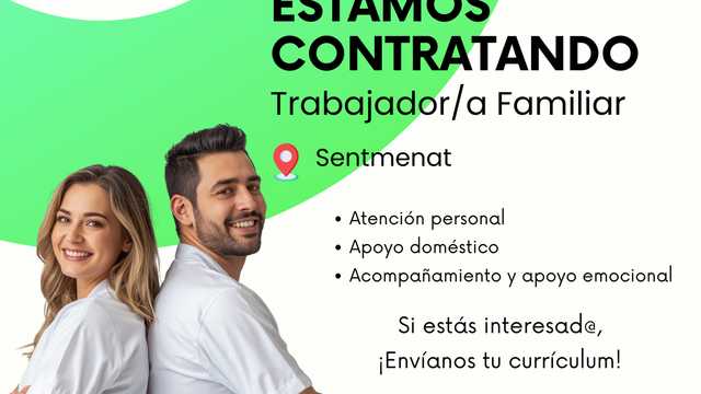 Trabajador/a Familiar - Sentmenat-Palau