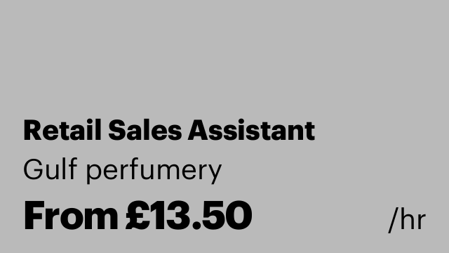 Retail Sales Assistant