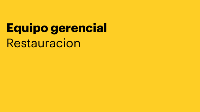 Equipo gerencial