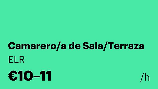 Camarero/a de Sala/Terraza