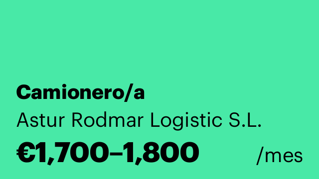 Camionero/a
