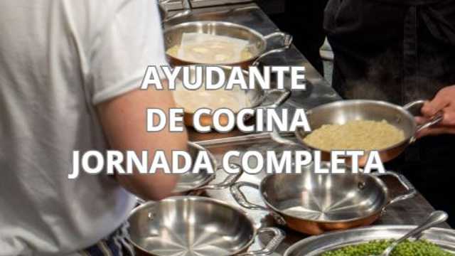 Ayudante/a de Cocina