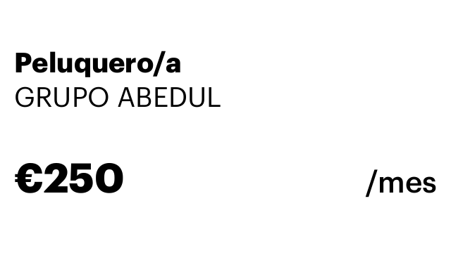 Peluquero/a