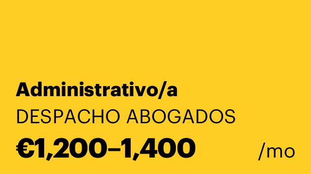 Administrativo/a