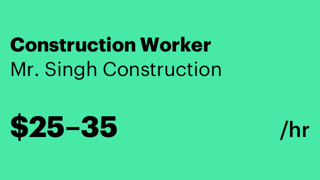 Construction Worker