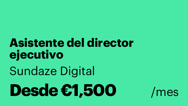 Asistente del director ejecutivo