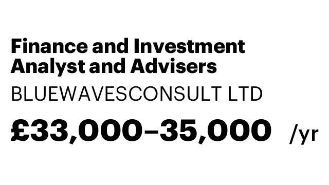 Finance and Investment Analyst and Advisers