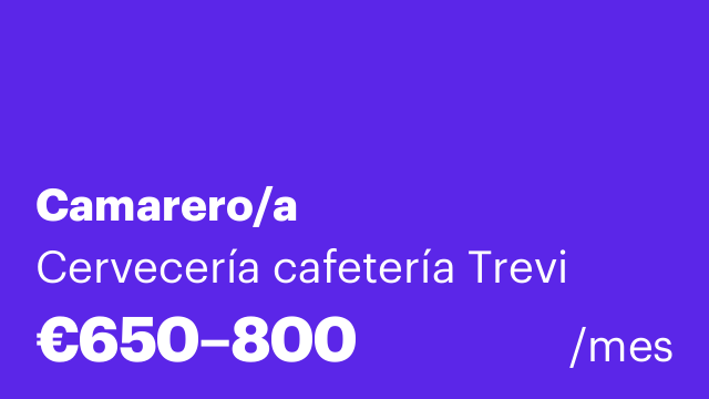 Camarero/a