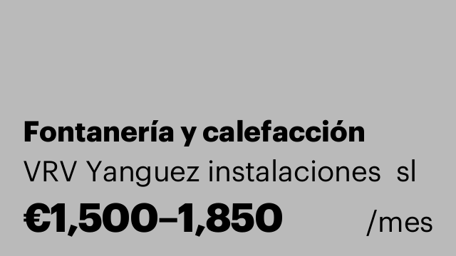 Fontanería y calefacción