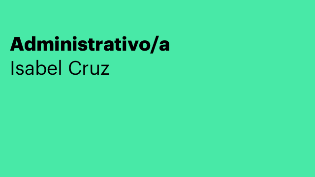 Administrativo/a