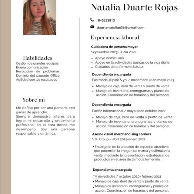 Candidate avatar