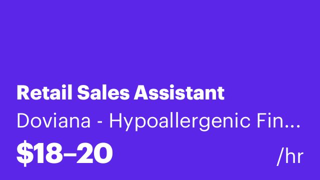 Retail Sales Assistant