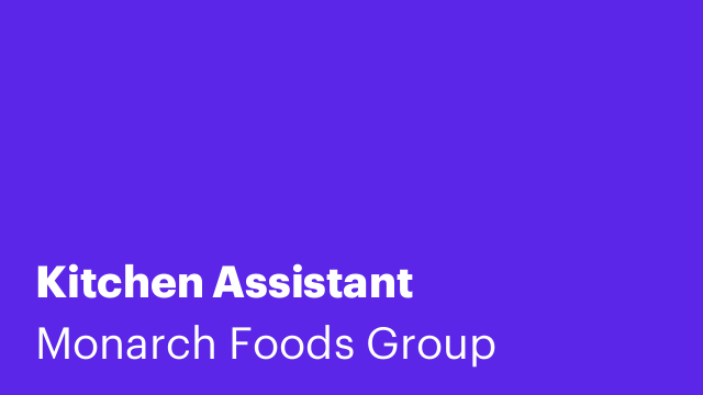 Kitchen Assistant