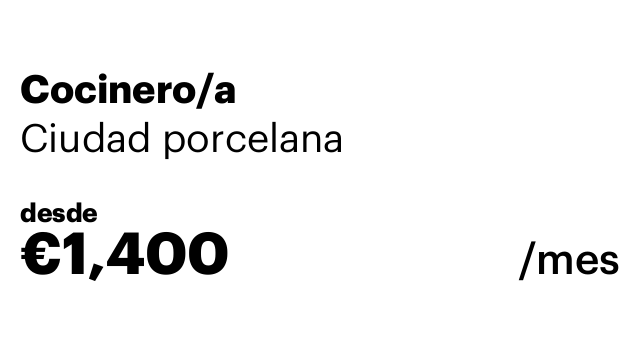 Cocinero/a