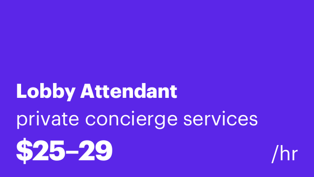 Lobby Attendant