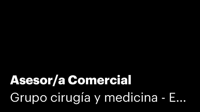 Asesor/a Comercial