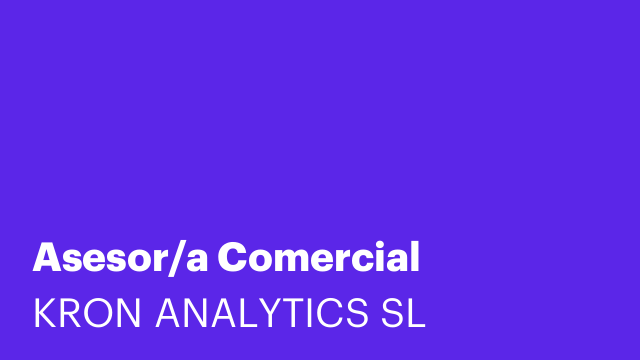 Asesor/a Comercial