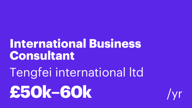 International Business Consultant