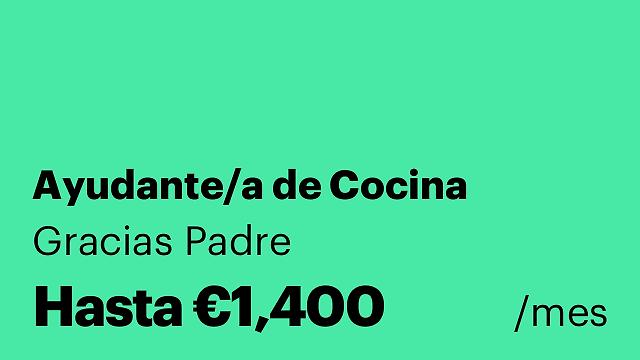 Ayudante/a de Cocina